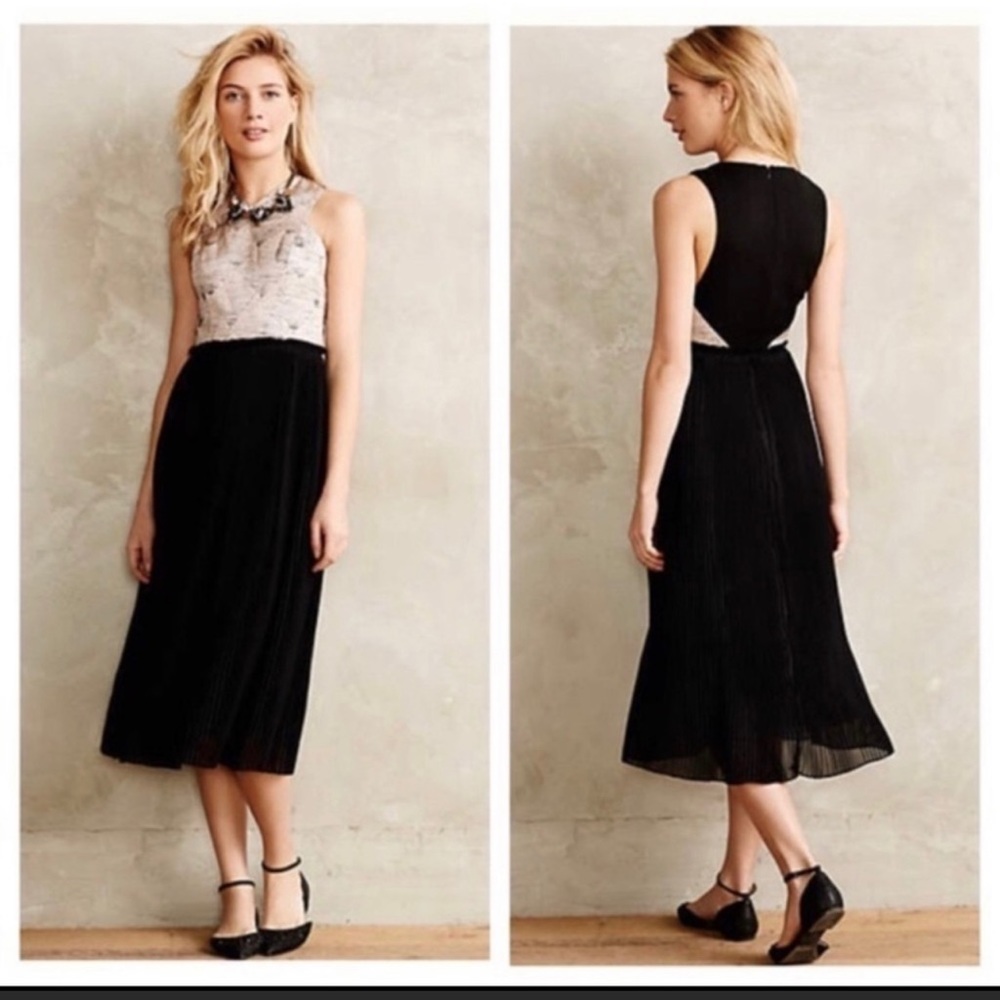 Anthropologie Nomad Morgan Carper Dress